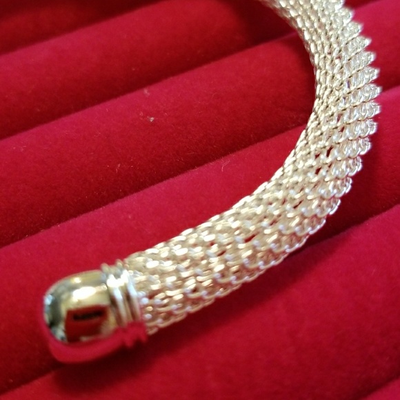 HOST PICK!!! Bangle Net Chain Hollow Bracelet - Picture 2 of 4